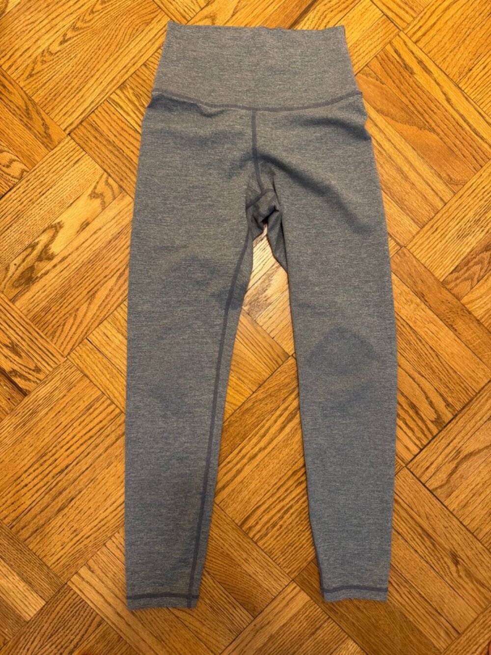 Quince Ultra-Soft High-Rise Legging Heather Sky Blue, Small